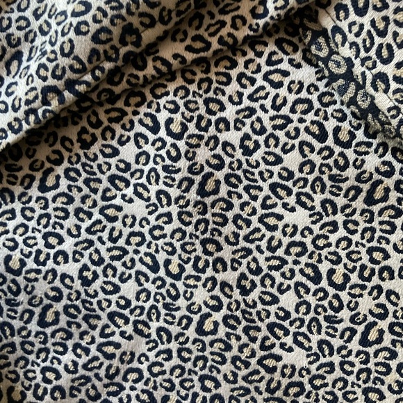 ZARA Basic Leopard Mini Skirt NWOT - Picture 6 of 8